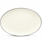 Noritake Colorwave Graphite Platter-Oval, 16″