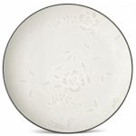 Noritake Colorwave Graphite Dinner Plate-Bloom Coupe, 10 1/2″