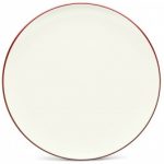 Noritake Colorwave Raspberry Dinner Plate-Coupe, 10 1/2″