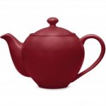 Noritake Colorwave Raspberry Small Teapot, 24 oz.