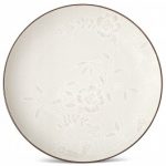 Noritake Colorwave Chocolate Platter-Bloom Coupe Round, 12″