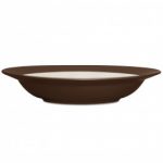 Noritake Colorwave Chocolate Bowl-Pasta/Rim Soup, 8 1/2″