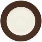 Noritake Colorwave Chocolate Platter-Round Rim, 12 1/2″