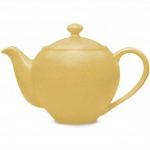Noritake Colorwave Mustard Small Teapot, 24 oz.
