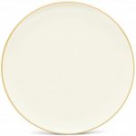 Noritake Colorwave Mustard Platter-Coupe Round, 12″