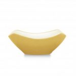 Noritake Colorwave Mustard Small Two-Tone Square Bowl