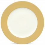 Noritake Colorwave Mustard Dinner Plate-Rim, 11″
