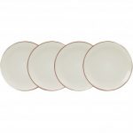 Noritake Colorwave Terra Cotta Plates-Mini, Set of 4, 6 1/4″