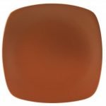 Noritake Colorwave Terra Cotta Quad Plate-Medium, 10 3/4″