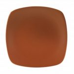 Noritake Colorwave Terra Cotta Quad Plate-Small, 8 1/4″
