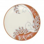 Noritake Colorwave Terra Cotta Accent/Luncheon Plate-Plume, 8 1/4″