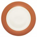 Noritake Colorwave Terra Cotta Salad Plate-Rim, 8 1/4″