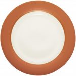 Noritake Colorwave Terra Cotta Platter-Round Rim, 12 1/2″
