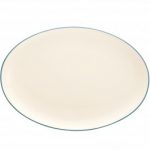 Noritake Colorwave Turquoise Platter-Oval, 16″