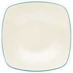 Noritake Colorwave Turquoise Dinner Plate-Square, 10 3/4″