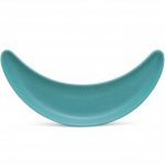 Noritake Colorwave Turquoise Crescent Tray