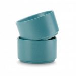 Noritake Colorwave Turquoise Bakeware-Set of 2 Ramekin, 3 3/4″, 9 oz.
