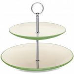 Noritake Colorwave Apple Two-Tiered Tray