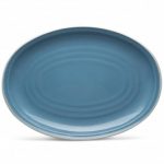 Noritake Colorvara Blue Oval Platter
