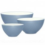 Noritake Colorwave Ice Bowl-Set of 3 – Small, 6 1/8″, Medium, 7 7/8″, Large, 9 7/8″