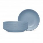 Noritake Colorwave Ice Side Prep Dish, Set of 8, 4 1/2″