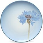 Noritake Colorwave Blue Accent/Luncheon Plate-Floral, 8 1/4″
