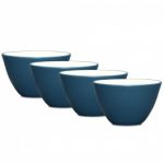Noritake Colorwave Blue Bowls-Mini, Set of 4, 4″, 5 oz.