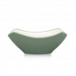 Noritake Colorwave Green Small Two-Tone Square Bowl
