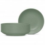 Noritake Colorwave Green Side Prep Dish, Set of 8, 4 1/2″