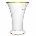 Noritake Golden Wave 9″ Fluted Vase