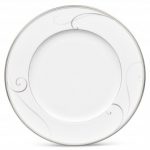 Noritake Platinum Wave Accent/Luncheon Plate, 9″