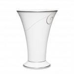 Noritake Platinum Wave 6 1/4″ Fluted Vase
