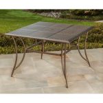 Agio 54 Inch Square Bar Height Outdoor Table – Manhattan