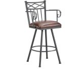 Alexander 26 Inch Counter Stool with Arms