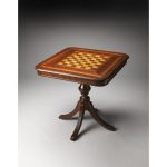 Antique Cherry Game Table Reversible