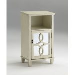 Antique Ivory White End Table – Maisie