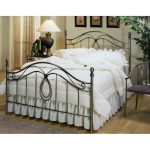 Antique Pewter King Size Bed – Milano