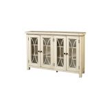Antique White 4 Door Cabinet – Bayside