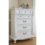 Antique White Traditional Chest of Drawers – Chateau Monaco
