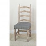 Barn Wash and Gray Ladder Back Dining Chair – Willow Creek Collection