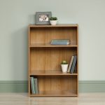 Beginnings Highland Oak 3-Shelf Bookcase
