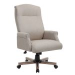 Beige Executive Office Chair