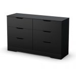 Black 6-Drawer Dresser – Holland