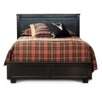Black Casual Contemporary Queen Size Bed – Diego