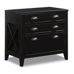 Black Country Rustic Lateral File Cabinet