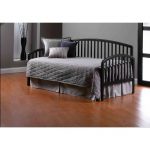 Black Daybed with Roll Out Trundle – Carolina