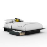 Black Full/Queen Platform Bed – Step One