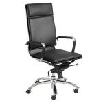 Black High-Back Office Chair – Gunar