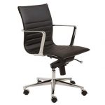 Black Low-Back Office Chair – Kyler