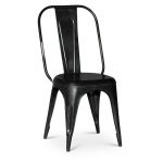 Black Metal Dining Chair – Iron